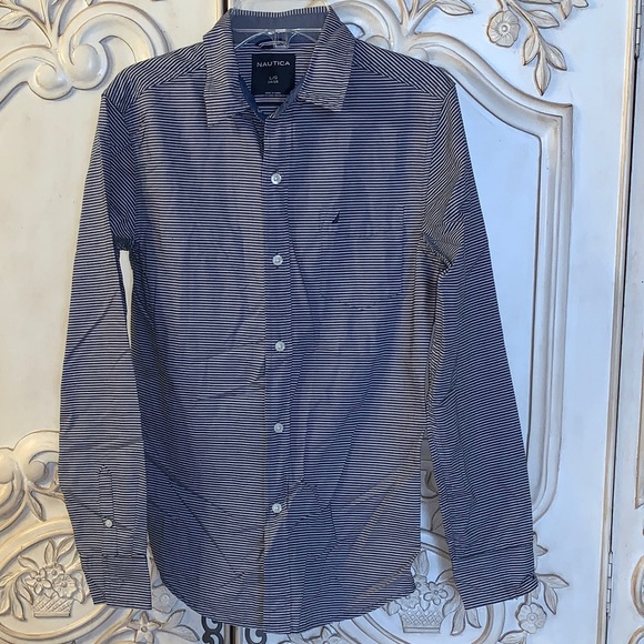 Nautica Other - Nautica button down dress shirt. 14/16.